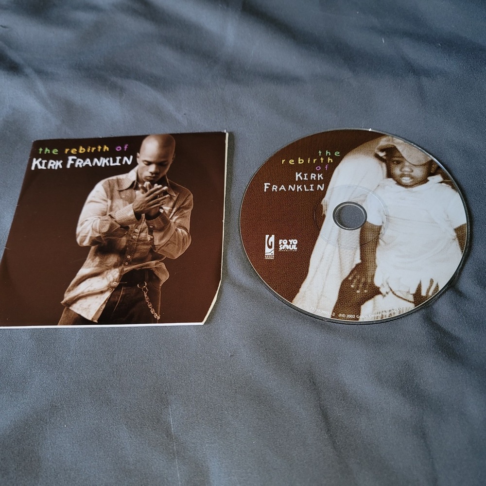The Rebirth of Kirk Franklin - Audio CD By Kirk Franklin‎ - VERY GOOD NO CASE
